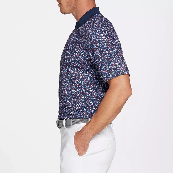 NEW Walter Hagen Men's Performance 11 USA Fashion Golf Polo MARP: $75.00 - Picture 4 of 5